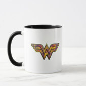 Wonder Woman Colorful Logo Mok (Links)