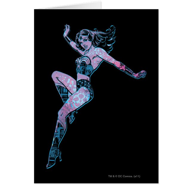 Wonder Woman Colorful Pose (Voorkant)