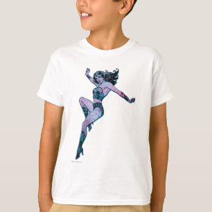 Wonder Woman Colorful Pose T-shirt
