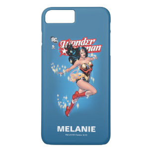 Wonder Woman Comic Book Hoesje   Jouw namen toevoe