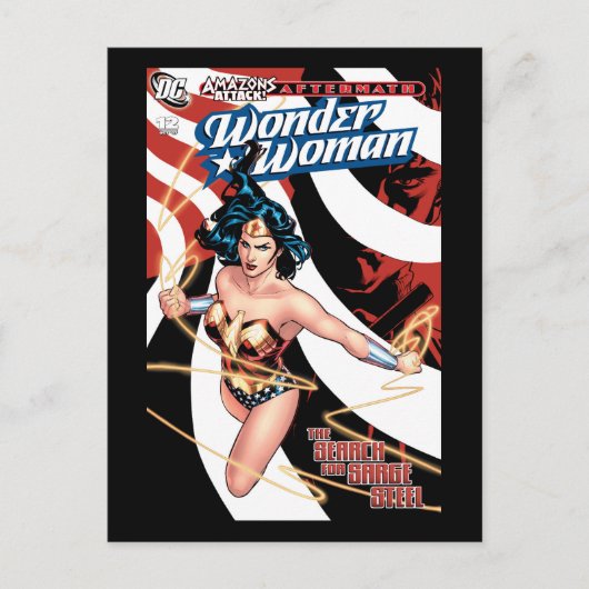 Wonder Woman Comic Cover #12 Briefkaart (Voorkant)