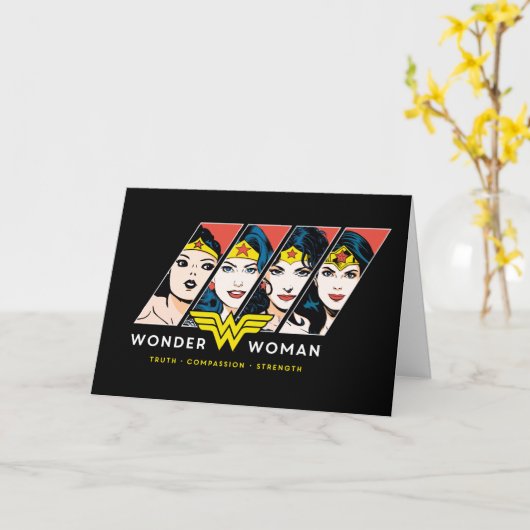 Wonder Woman Comic Evoluhic Kaart (Gele Bloem)