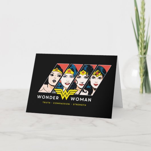 Wonder Woman Comic Evoluhic Kaart (Voorkant)