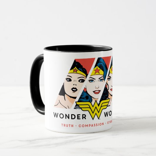 Wonder Woman Comic Evoluhic Mok (Voorkant links)