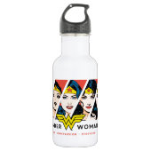 Wonder Woman Comic Evoluhic Waterfles (Voorkant)