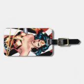 Wonder Woman Comic Hoesje #12 Bagagelabel (Voorkant horizontaal)