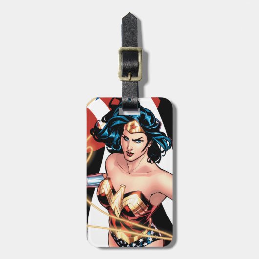 Wonder Woman Comic Hoesje #12 Bagagelabel (Voorkant verticaal)
