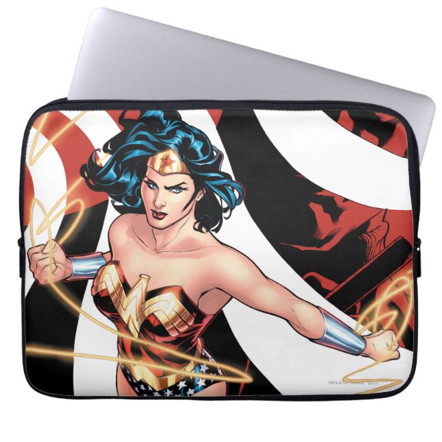 Wonder Woman Comic Hoesje #12 Laptop Sleeve (Voorkant)