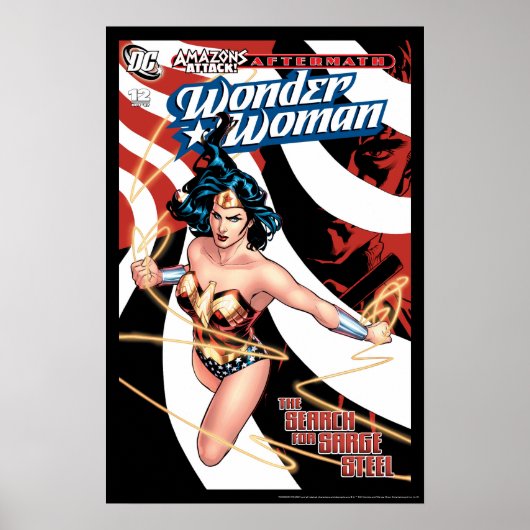 Wonder Woman Comic Hoesje #12 Poster (Voorkant)