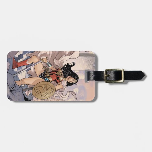 Wonder Woman Comic Hoesje #13 Bagagelabel (Voorkant horizontaal)