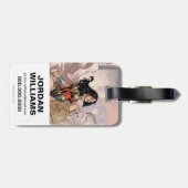 Wonder Woman Comic Hoesje #13 Bagagelabel (Achterkant horizontaal)