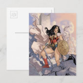 Wonder Woman Comic Hoesje #13 Briefkaart (Voorkant / Achterkant)