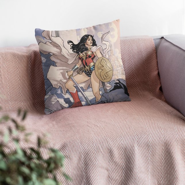 Wonder Woman Comic Hoesje #13 Kussen (Creator heeft geüpload)