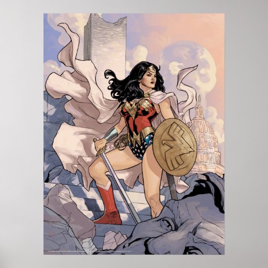 Wonder Woman Comic Hoesje #13 Poster (Voorkant)