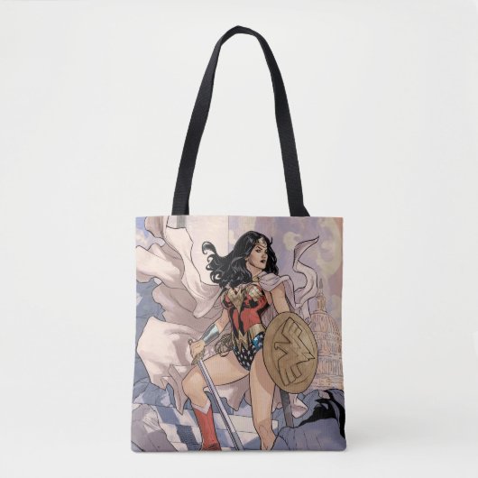 Wonder Woman Comic Hoesje #13 Tote Bag (Voorkant)