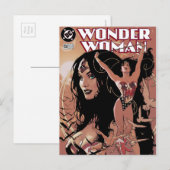 Wonder Woman Comic Hoesje #150: Triumfant Briefkaart (Voorkant / Achterkant)