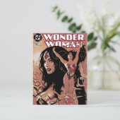 Wonder Woman Comic Hoesje #150: Triumfant Briefkaart (Staand voorkant)