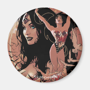Wonder Woman Comic Hoesje #150: Triumfant Magneet