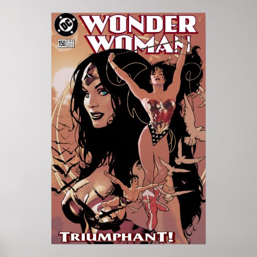 Wonder Woman Comic Hoesje #150: Triumfant Poster (Voorkant)