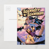 Wonder Woman Comic Hoesje #1 Briefkaart (Voorkant / Achterkant)