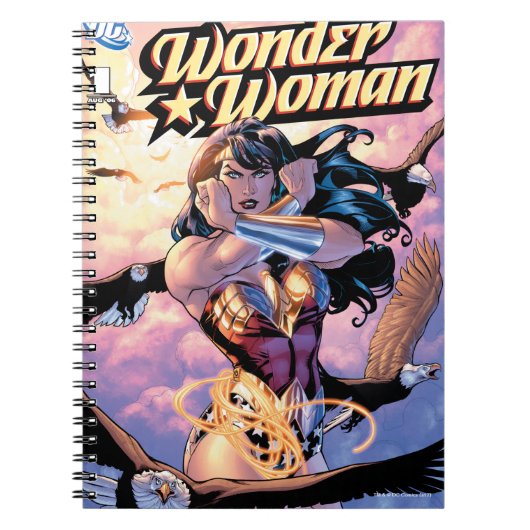 Wonder Woman Comic Hoesje #1 Notitieboek (Voorkant)