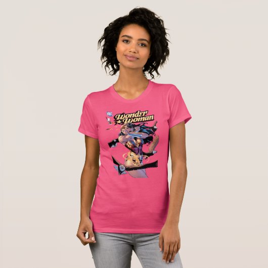 Wonder Woman Comic Hoesje #1 T-shirt (Voorkant volledig)
