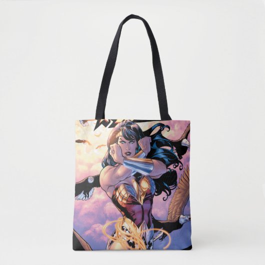 Wonder Woman Comic Hoesje #1 Tote Bag (Voorkant)