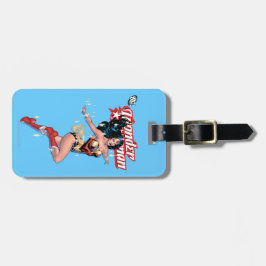 Wonder Woman Comic Hoesje Bagagelabel