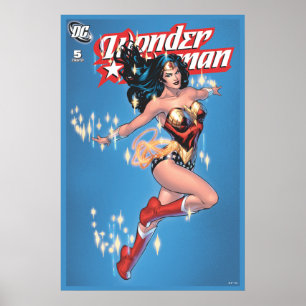 Wonder Woman Comic Hoesje Poster