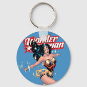 Wonder Woman Comic Hoesje Sleutelhanger (Achterkant)