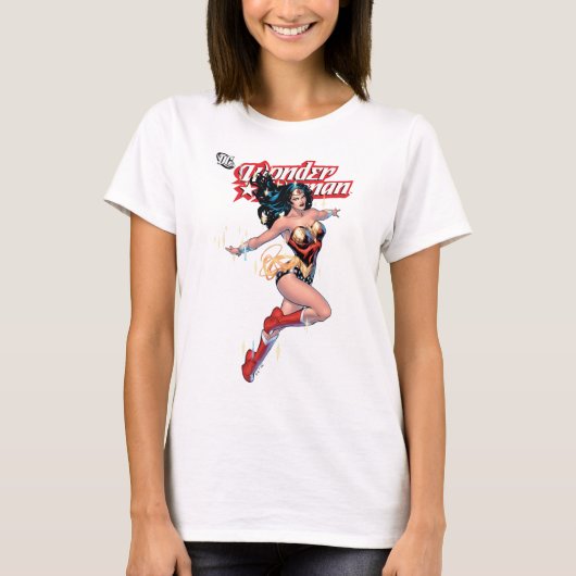 Wonder Woman Comic Hoesje T-shirt (Voorkant)