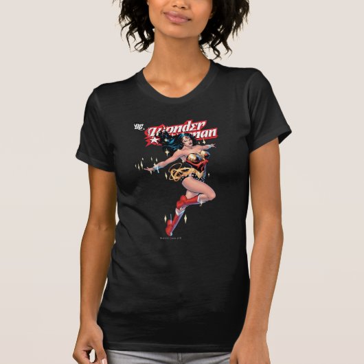 Wonder Woman Comic Hoesje T-shirt (Voorkant)