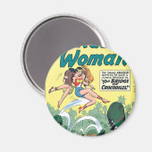 Wonder Woman Crocodiles Magneet (Voorkant / Achterkant)