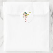 Wonder Woman Cuffs Ronde Sticker (Tas)