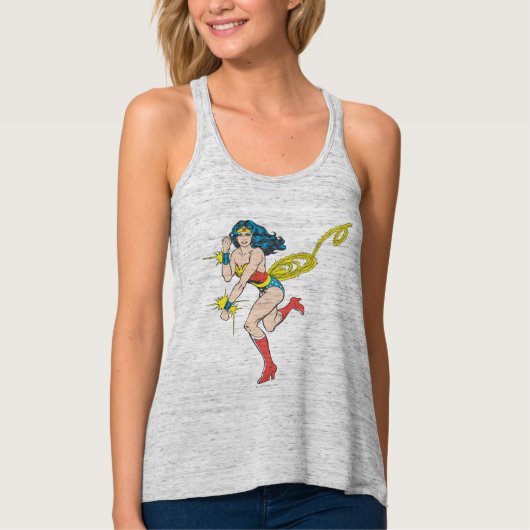 Wonder Woman Cuffs Tanktop (Voorkant)