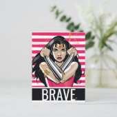 Wonder Woman Defend - Sjabloon Briefkaart (Staand voorkant)