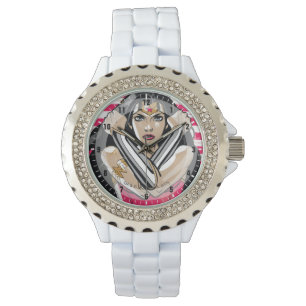 Wonder Woman Defend - Sjabloon Horloge