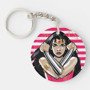 Wonder Woman Defend - Sjabloon Sleutelhanger