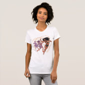 Wonder Woman Diana Prince Transformation T-shirt (Voorkant volledig)