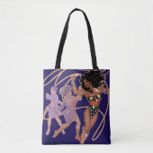 Wonder Woman Diana Prince Transformation Tote Bag (Voorkant)