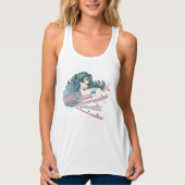 Wonder Woman Dolphin and Stripes Tanktop (Voorkant)
