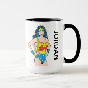Wonder Woman    dosis   Jouw namen toevoegen Mok