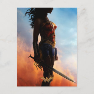 Wonder Woman Duststorm Silhouette Briefkaart