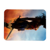 Wonder Woman Duststorm Silhouette Magneet (Horizontaal)