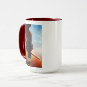 Wonder Woman Duststorm Silhouette Mok (Voorkant links)