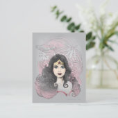 Wonder Woman Eagle en Trees Briefkaart (Staand voorkant)