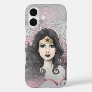 Wonder Woman Eagle en Trees iPhone 16 Hoesje