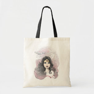 Wonder Woman Eagle en Trees Tote Bag