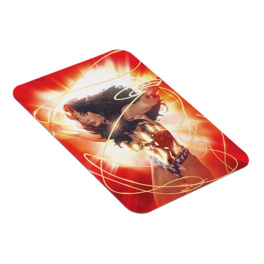 Wonder Woman Encyclopedia Hoesje Magneet (Rechterzijde)