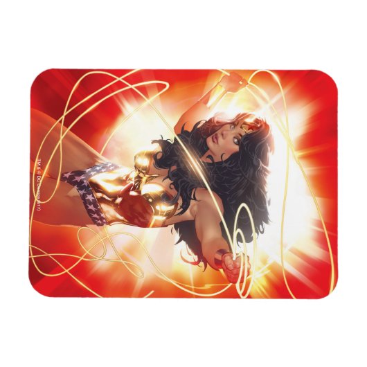 Wonder Woman Encyclopedia Hoesje Magneet (Horizontaal)